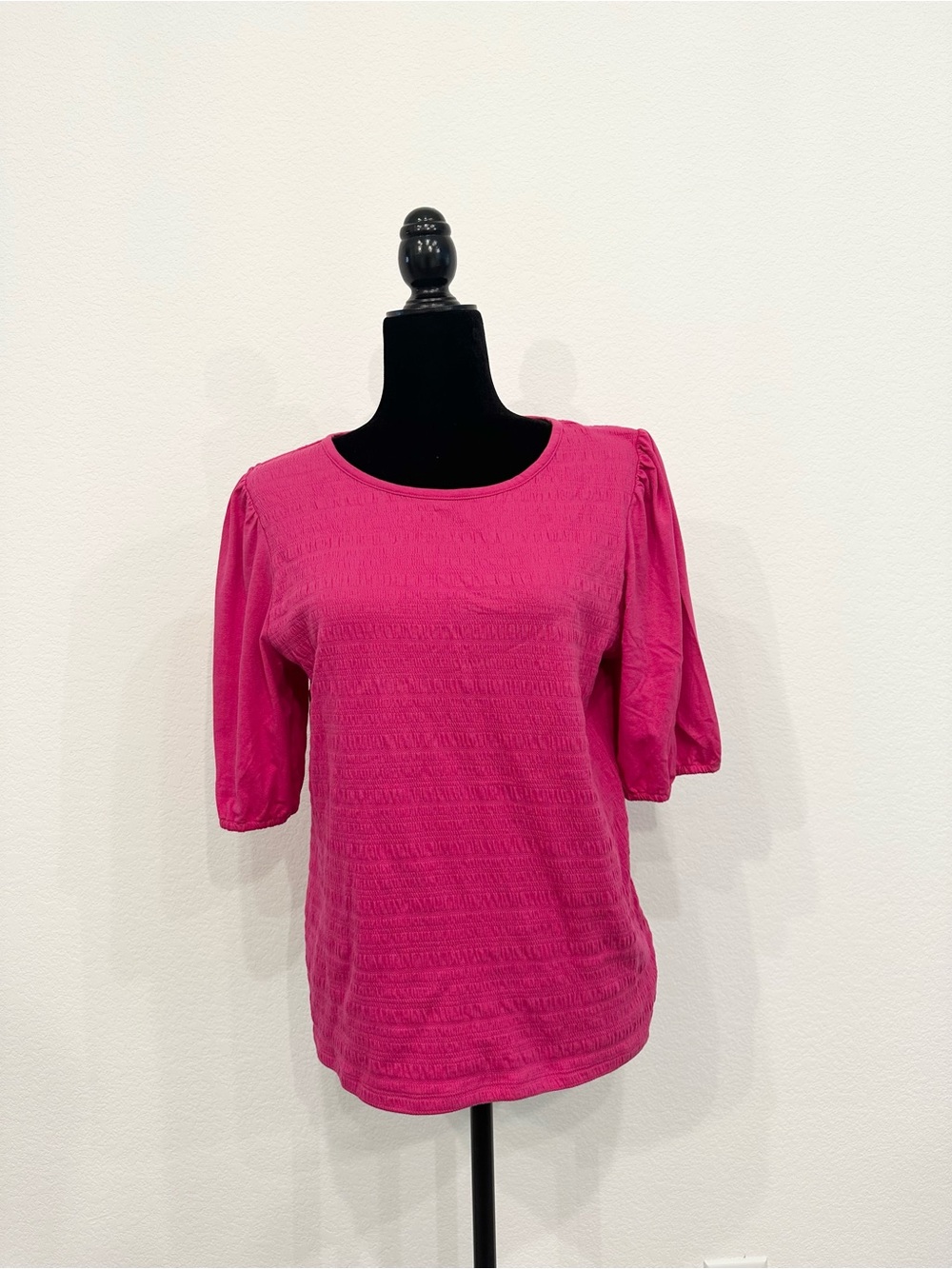 Talbots Pucker Knit Women's Top